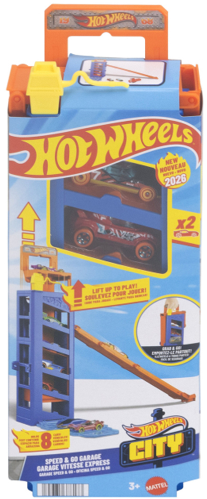 Игровой набор Hot Wheels Гараж со спуском в ассортименте (JMJ52)